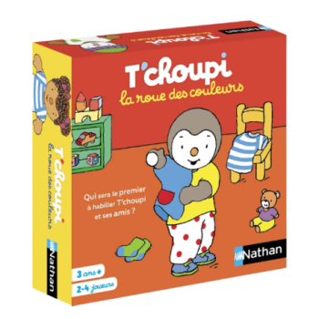 TCHOUPI LA ROUE DES COULEURS | JOUET ÉDUCATIF ET LUDIQUE POUR ENFANTS