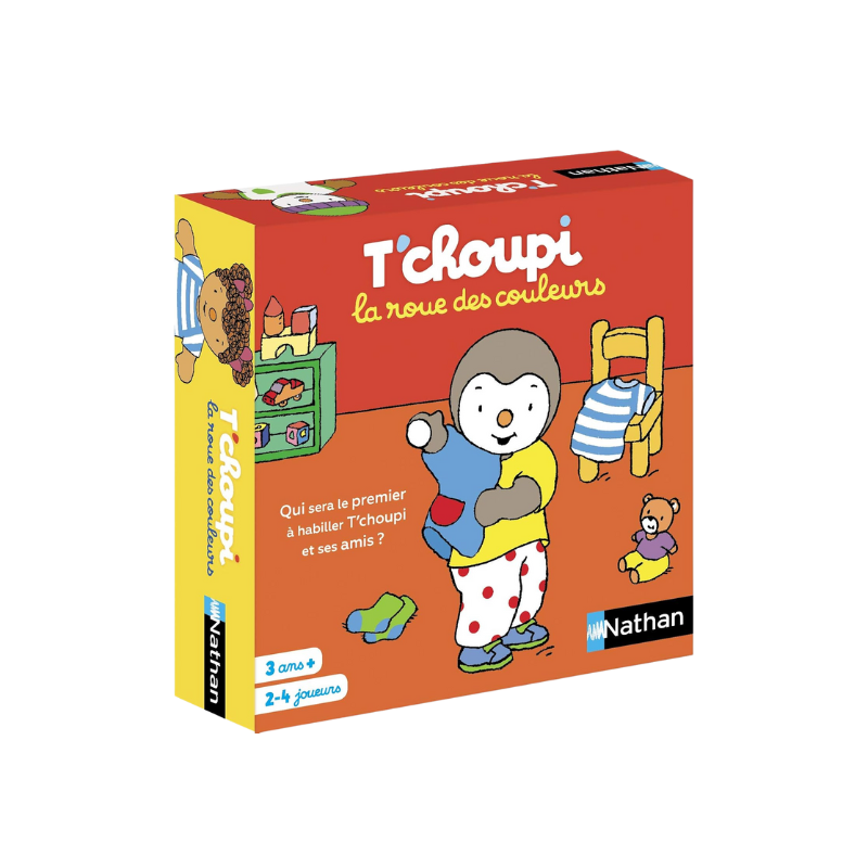 TCHOUPI LA ROUE DES COULEURS | JOUET ÉDUCATIF ET LUDIQUE POUR ENFANTS