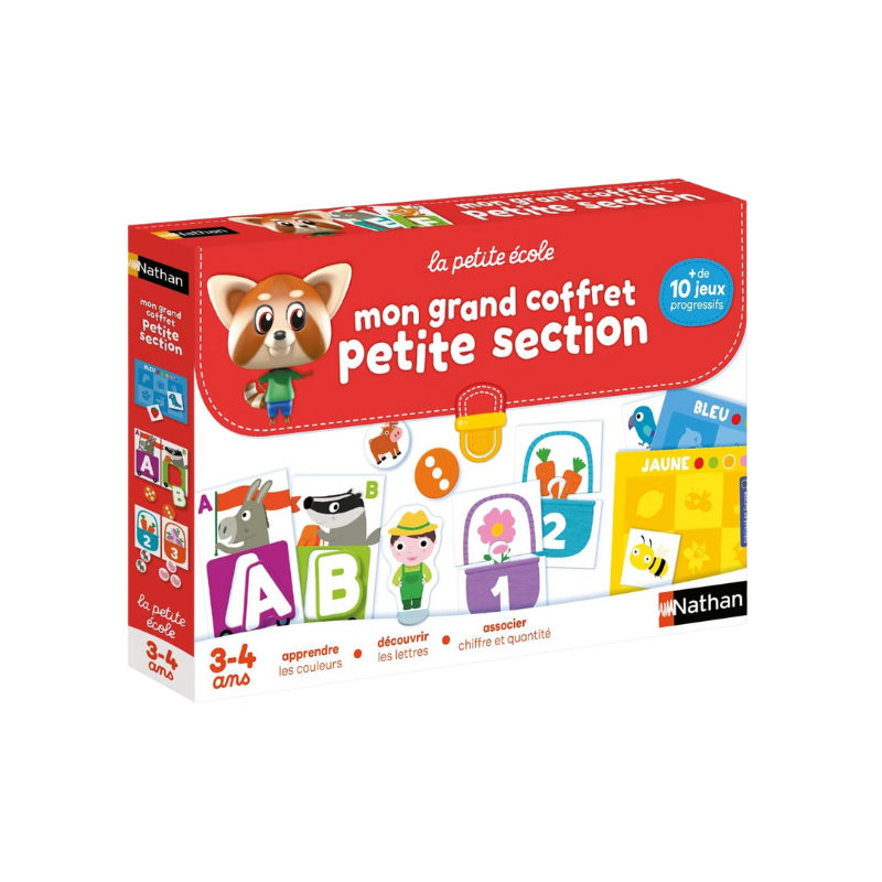 MON GRAND COFFRET PETITE SECTION | JOUET ÉDUCATIF ET LUDIQUE POUR ENFANTS