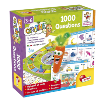CAROTINA 1000 QUESTIONS | JOUET ÉDUCATIF ET LUDIQUE POUR ENFANTS