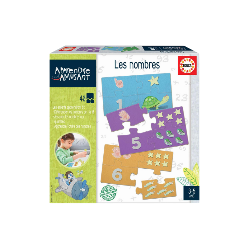 LES NOMBRES | JOUET ÉDUCATIF ET LUDIQUE POUR ENFANTS