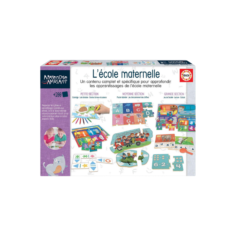 L'ÉCOLE MATERNELLE | JOUET ÉDUCATIF ET LUDIQUE POUR ENFANTS