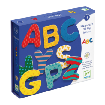 MAGNETIC'S 38 BIG LETTERS | JOUET ÉDUCATIF ET LUDIQUE POUR ENFANTS