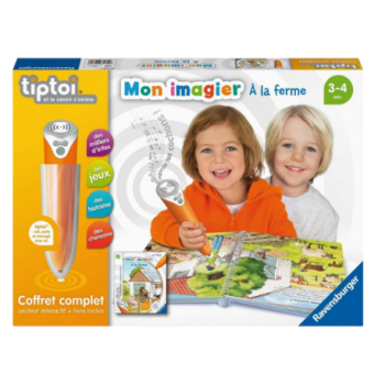 MON IMAGIER À LA FERME | JOUET ÉDUCATIF ET LUDIQUE POUR ENFANTS