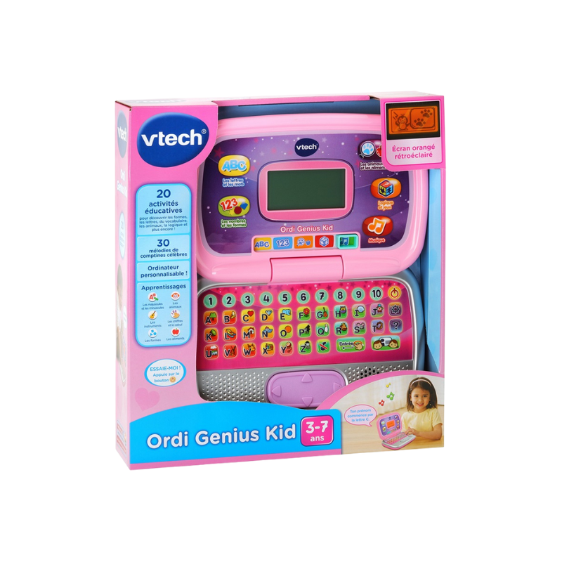 ORDI GENIUS KID | JOUET ÉDUCATIF ET LUDIQUE POUR ENFANTS