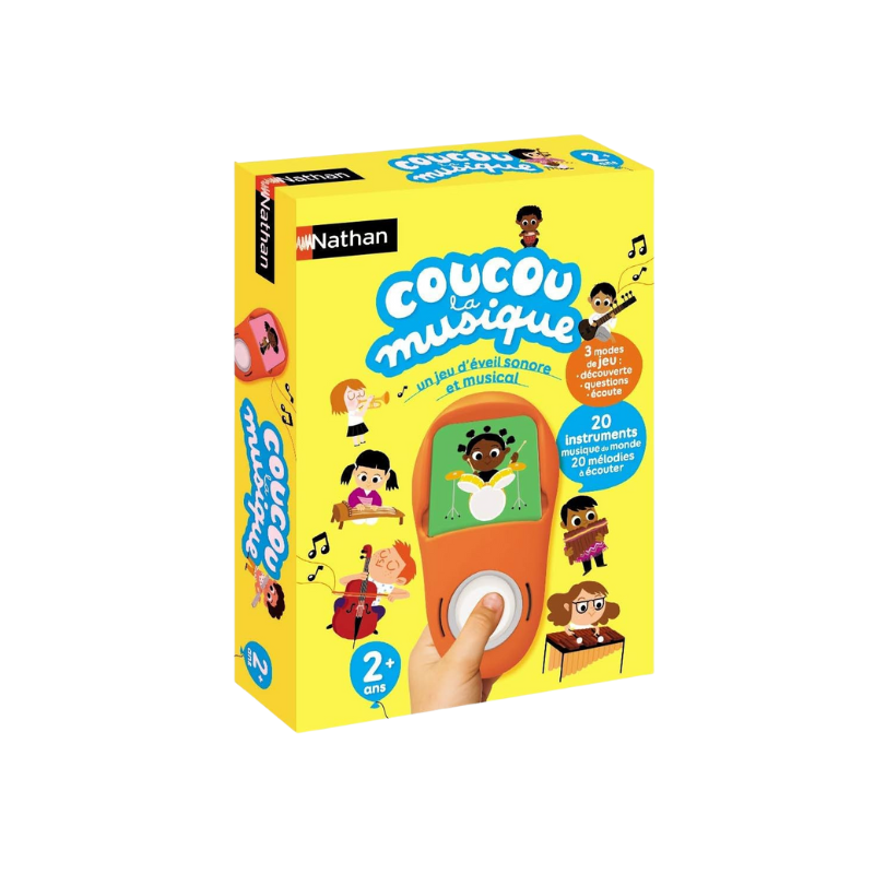 COUCOU LA MUSIQUE | JOUET ÉDUCATIF ET LUDIQUE POUR ENFANTS COUCOU LA MUSIQUE | JOUET ÉDUCATIF ET LUDIQUE POUR ENFANTS