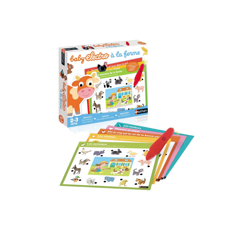 BABY ELECTRO À LA FERME | JOUET ÉDUCATIF ET LUDIQUE POUR ENFANTS BABY ELECTRO À LA FERME | JOUET ÉDUCATIF ET LUDIQUE POUR ENFANTS