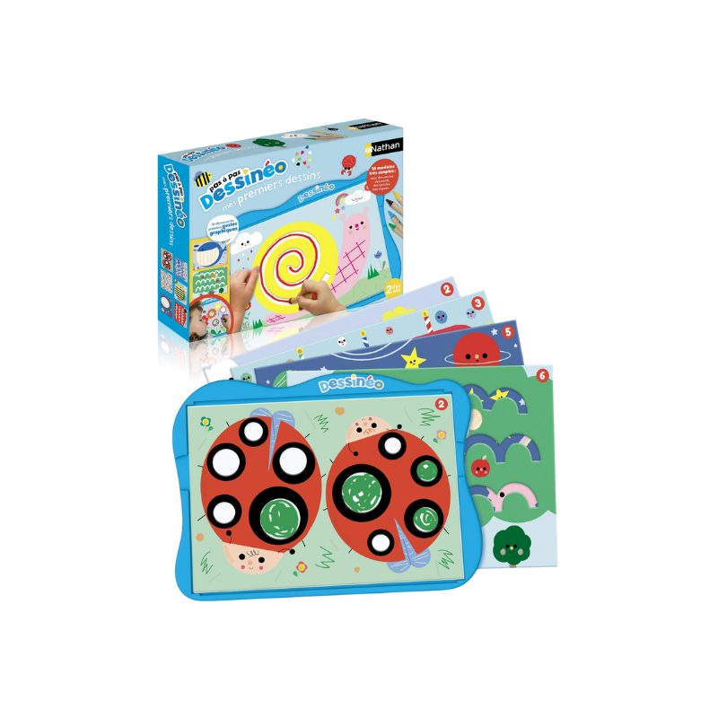 DESSINEO PAS À PAS | JOUET ÉDUCATIF ET LUDIQUE POUR ENFANTS