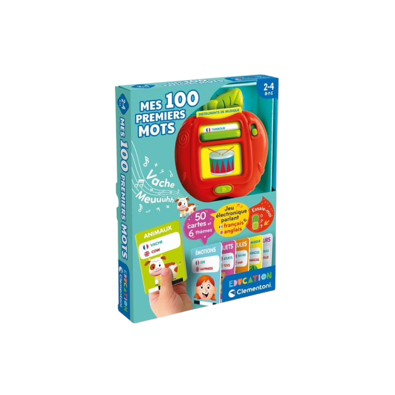 MES PREMIERS 100 MOTS | JOUET ÉDUCATIF ET LUDIQUE POUR ENFANTS