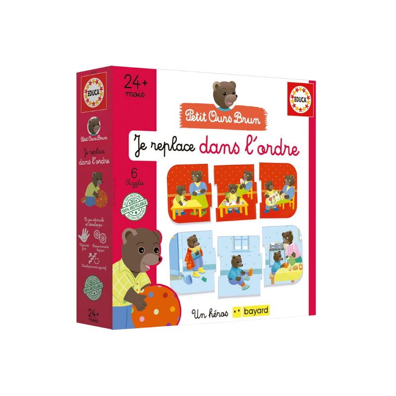 JE REPLACE DANS LORDRE | JOUET ÉDUCATIF ET LUDIQUE POUR ENFANTS