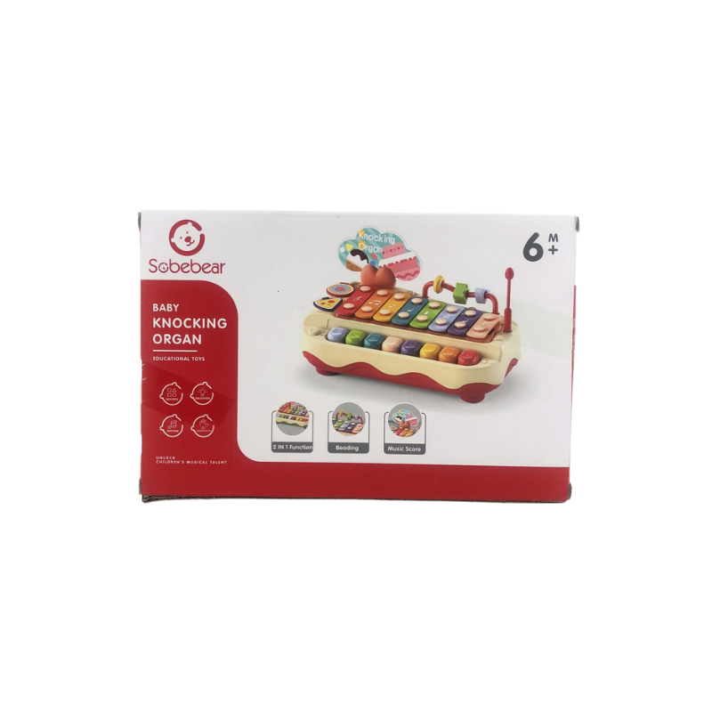 SOBEBEAR - BABY KNOCKING ORGAN  | JOUET CRÉATIF ET ÉDUCATIF POUR ENFANTS