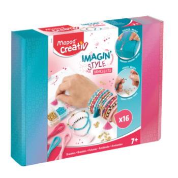 IMAGIN STYLE BRACELETS *16 | KIT CRÉATIF POUR ENFANTS