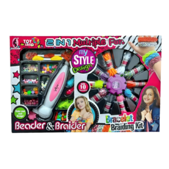 BEADER & BRAIDER 10 BRACELETS | KIT CRÉATIF POUR BRACELETS ET ACCESSOIRES