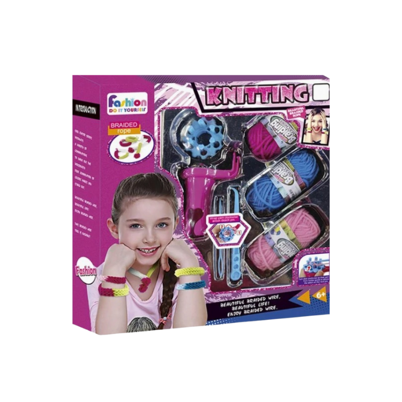 KNITTING | KIT CRÉATIF DE TRICOT POUR ENFANTS