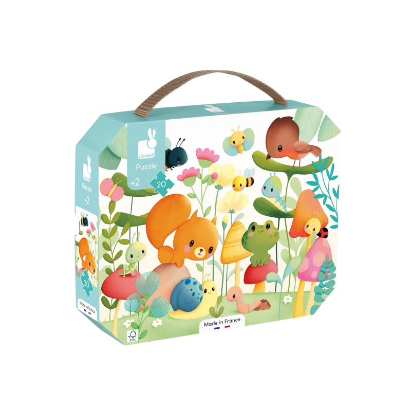 JANOD  PUZZLE COMPAGNON DE JARDIN | JEU LUDIQUE ET ÉCOLOGIQUE POUR ENFANTS