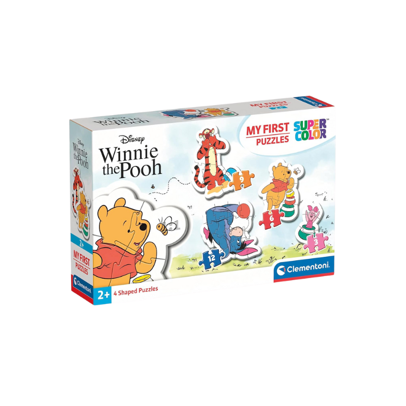 CLEMENTONI  MY FIRST PUZZLE WINNIE LOURSON | PREMIER PUZZLE LUDIQUE POUR ENFANTS