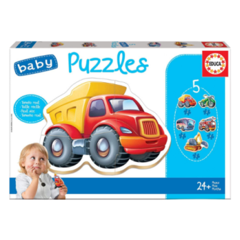 EDUCA  BABY VEHICLES PUZZLE | DÉCOUVERTE DES VÉHICULES POUR ENFANTS