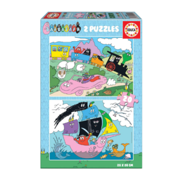 EDUCA  PUZZLES BARBAPAPA | ACTIVITÉ LUDIQUE ET PÉDAGOGIQUE POUR ENFANTS