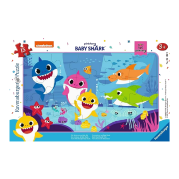 RAVENSBURGER  PUZZLES BABY SHARK | JEU ÉDUCATIF ET LUDIQUE POUR ENFANTS