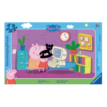 RAVENSBURGER  PUZZLES PEPPA PIG | JEU ÉDUCATIF ET LUDIQUE POUR ENFANTS FANS DE PEPPA