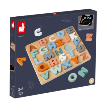 JANOD  PUZZLE ALPHABETS | ACTIVITÉ LUDIQUE ET PÉDAGOGIQUE POUR ENFANTS
