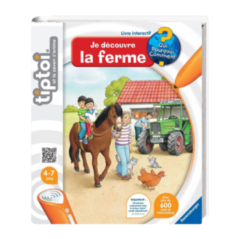 JE DÉCOUVRE LA FERME | LIVRE DÉVEIL POUR ENFANTS