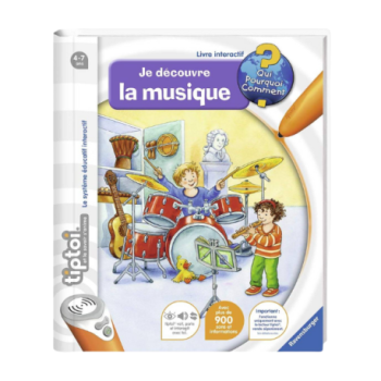 JE DECOUVRE LA MUSIQUE | LIVRE DÉVEIL POUR ENFANTS