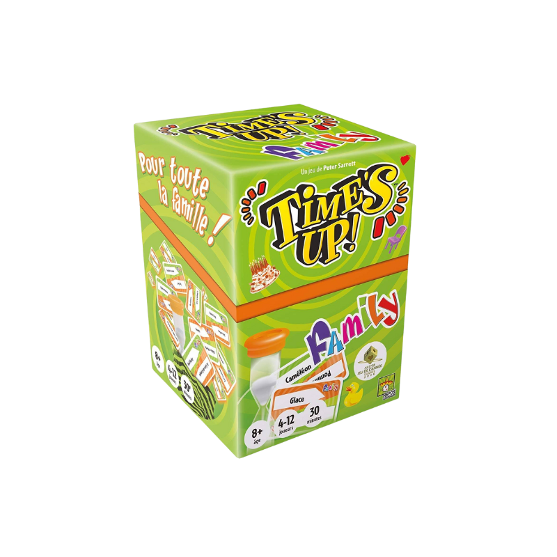 TIME'S UP FAMILY | JEU DE SOCIÉTÉ POUR LA FAMILLE
