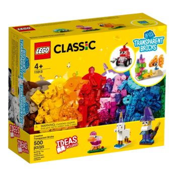 LEGO – BRIQUES TRANSPARENTES