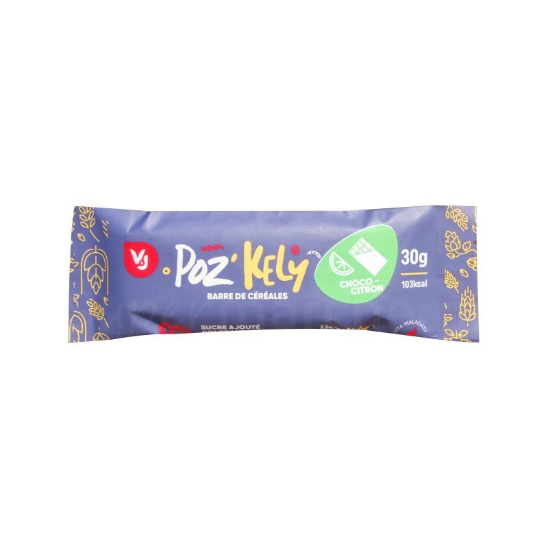 Barre de Céréales Choco-Citron Poz'kely 30g