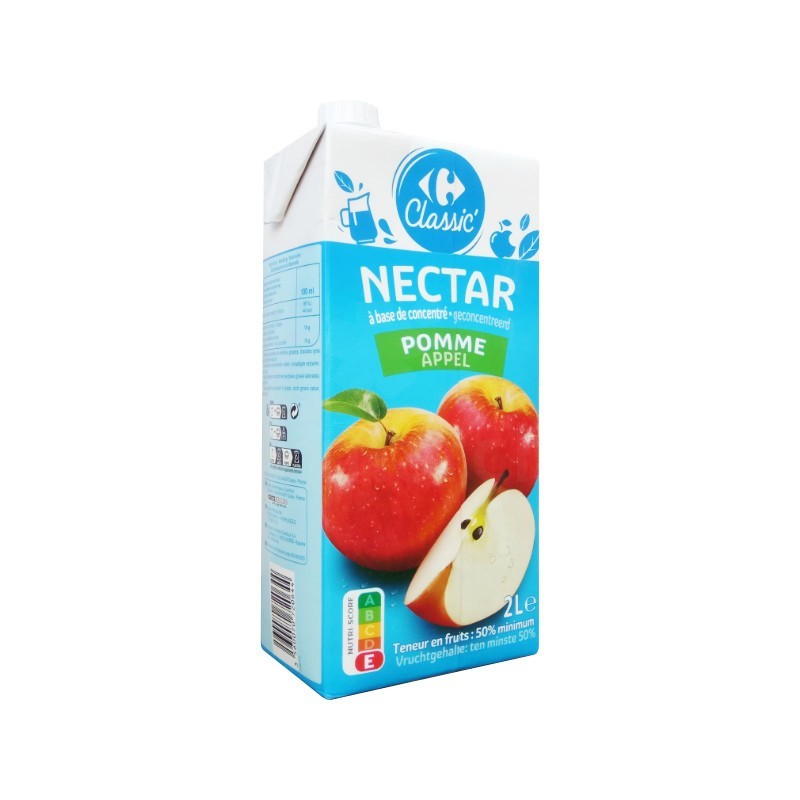 Nectar de pomme Carrefour classic 2L | sans sucres ajoutés