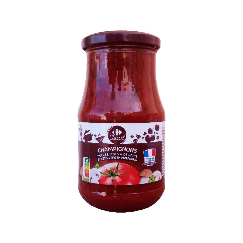 Sauce Forestière Champignons Carrefour 420g