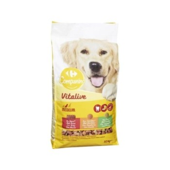 Croquettes pour chien Carrefour Vitalive 10kg | Medium