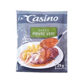 Sauce Poivre Vert Casino 29g | Préparation déshydratée