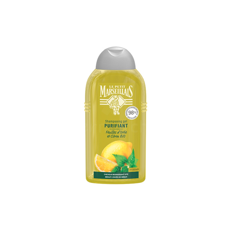 Shampoing Purifiant Ortie Citron BIO Le Petit Marseillais 250ml