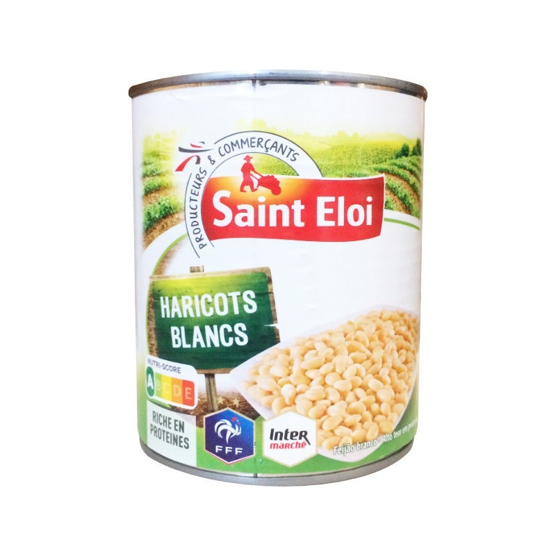 Haricots Blancs St Eloi 4/4 800g