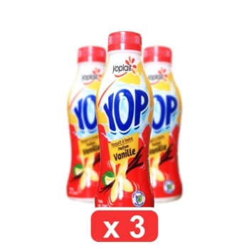 Pack de 3 Yop Vanille Yoplait 250ml | Yaourt à boire
