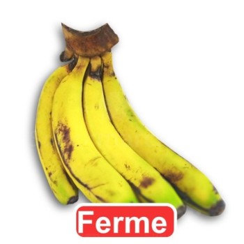 Bananes fermes 1kg | à consommer le lendemain