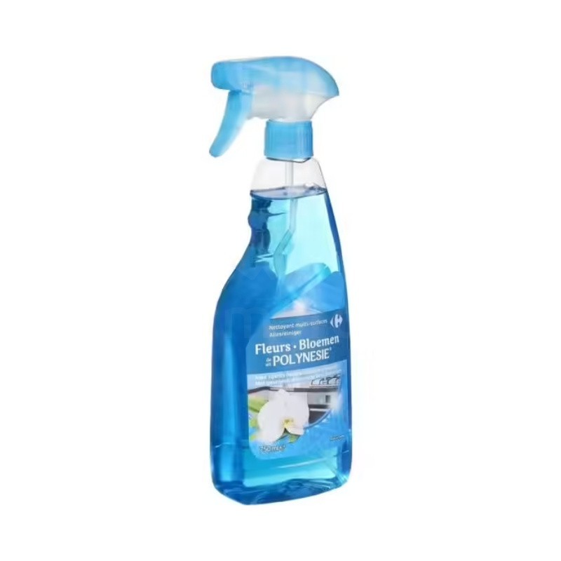 Spray nettoyant multi-surface Fleur de polynésie  Carrefour 750 ml