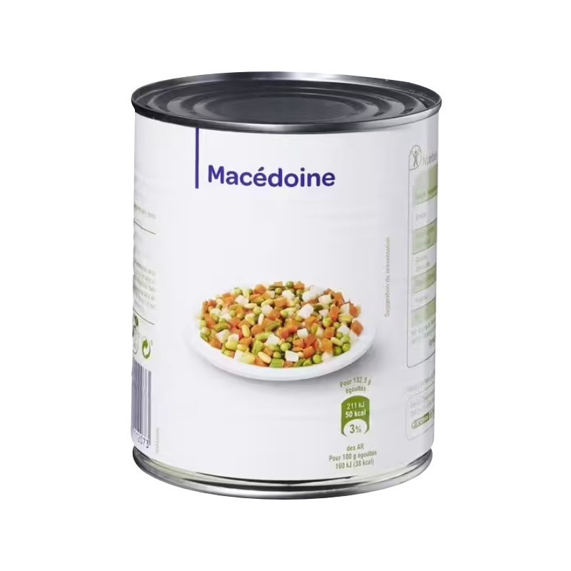 Macedoine legume  Premier Prix Bas 800g