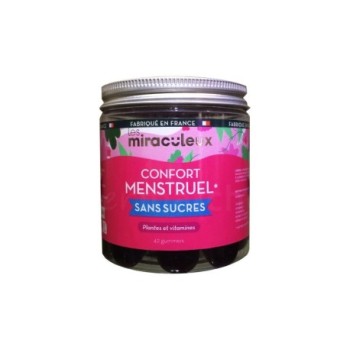 Gummies Confort Menstruel Les Miraculeux | 42g - complément alimentaire Naturel