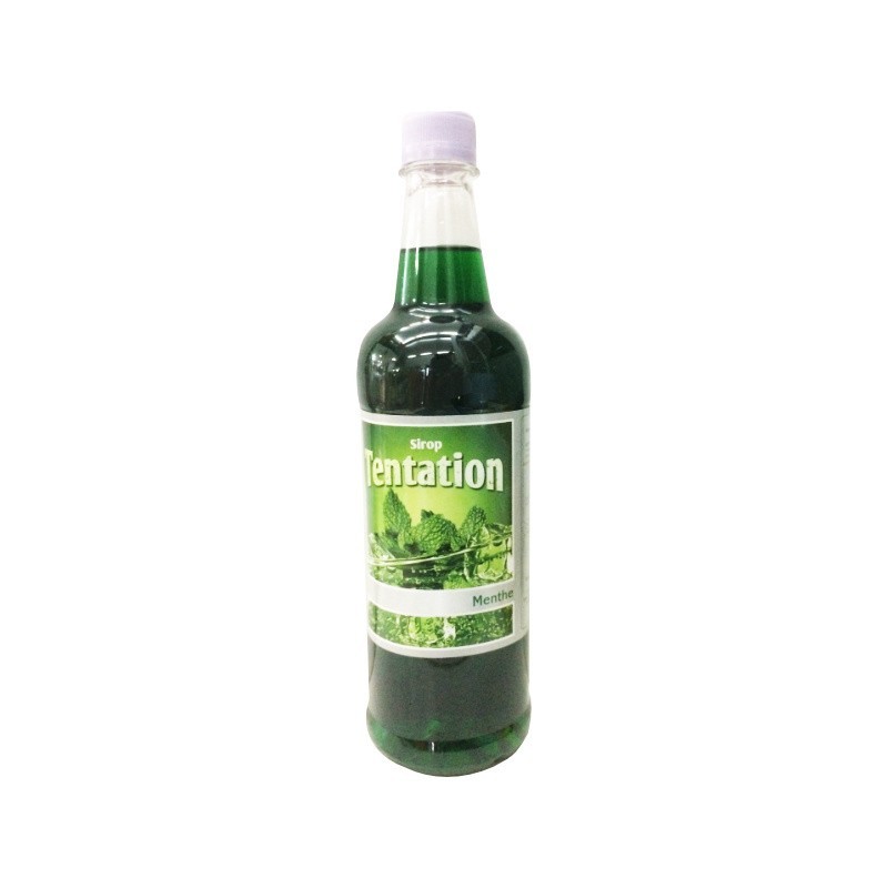 Sirop menthe Tentation 75cl