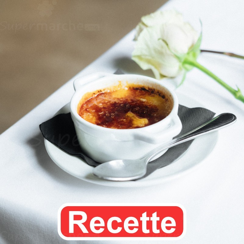 Recette Crème brûlée à la vanille