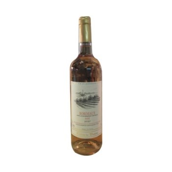 Vin rosé Compte de Valois Bordeaux 75cl | Millésime 2020