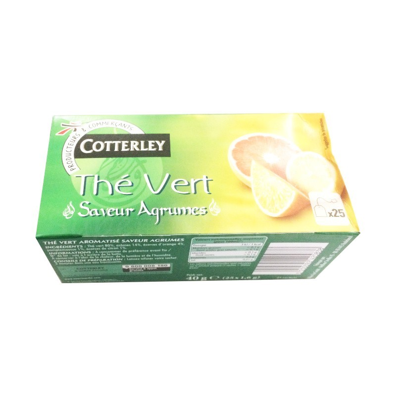 Thé vert menthe - Cotterley - 30 g