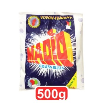 Lessive en poudre grain bleus Madio 500g | Efficace contre les tâches les plus tenaces  | Lavage à la main