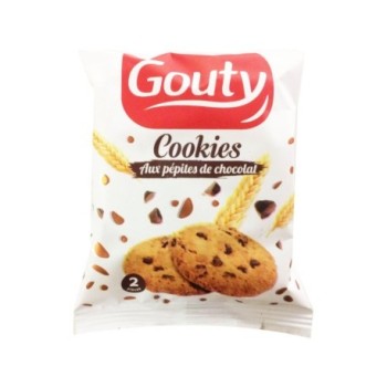 Biscuits Gouty Cookies Aux  Pépites de Chocolat  Jb 22g
