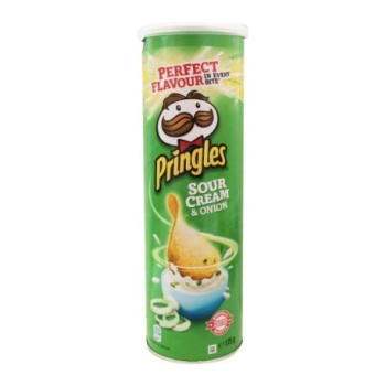 Chips Sour Cream Oignon Pringles 175g  | Grande boîte à partager