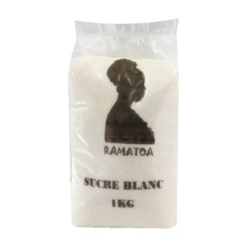 Sucre Blanc Ramatoa 1kg | Sucre de canne raffiné