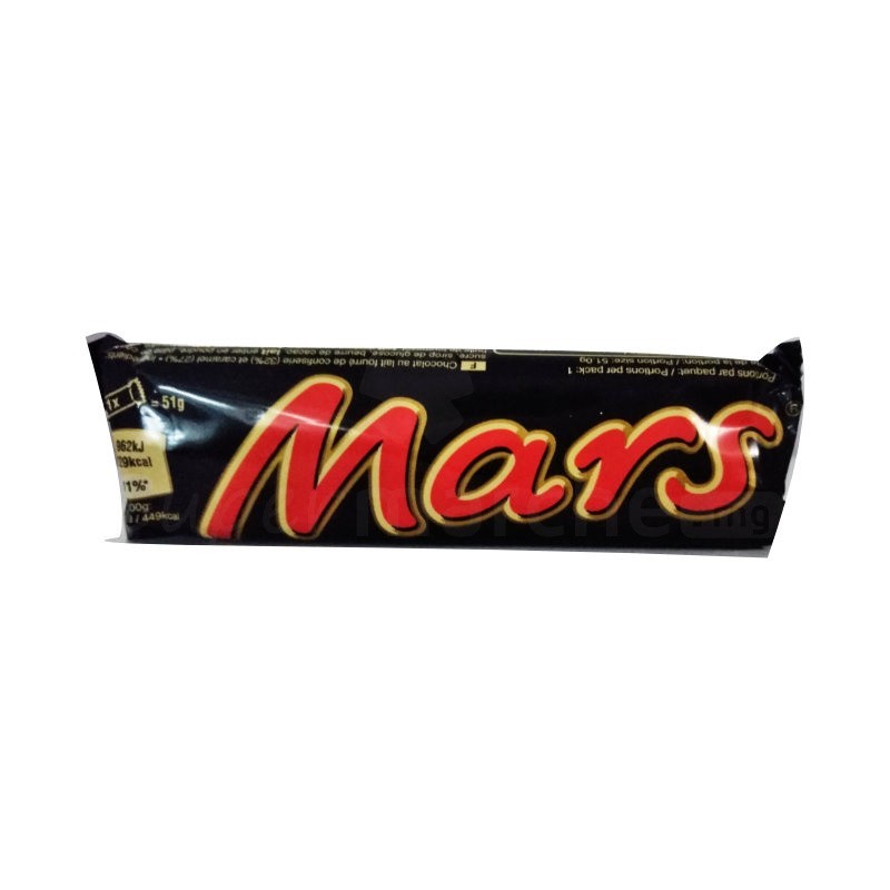 Chocolat au lait Mars avec caramel - 6 pièces par 5,75 €